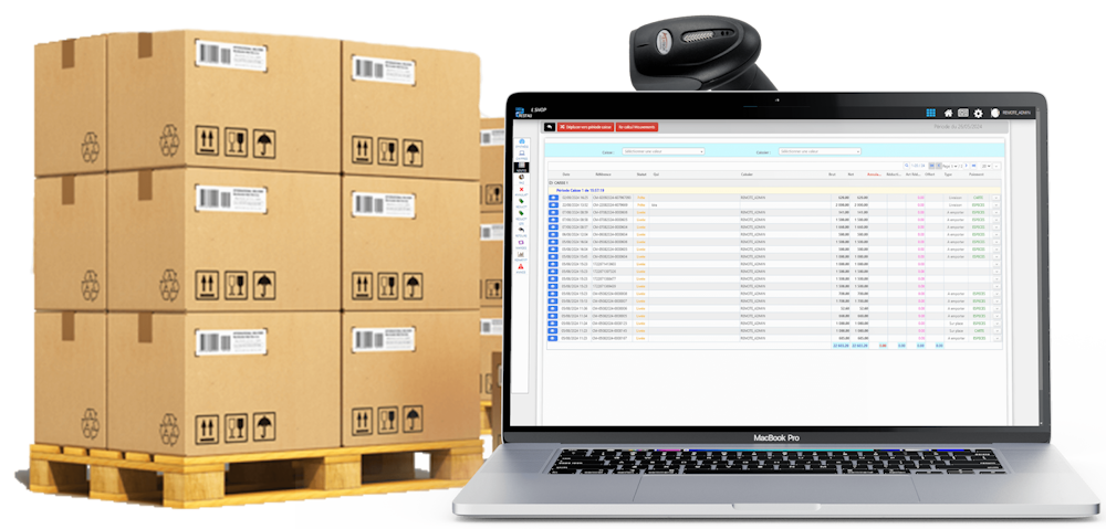 Logiciel de gestion, caisse tactile, pointage, gestion de cuisine, gestion des livraisons